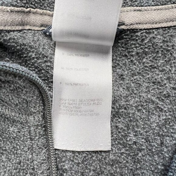 The North Face Men's Gray 1/4 Zip Pullover Fleece Size M - Picture 5 of 5